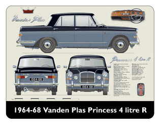 Vanden Plas Princess 4 Litre R 1964-68 Mouse Mat